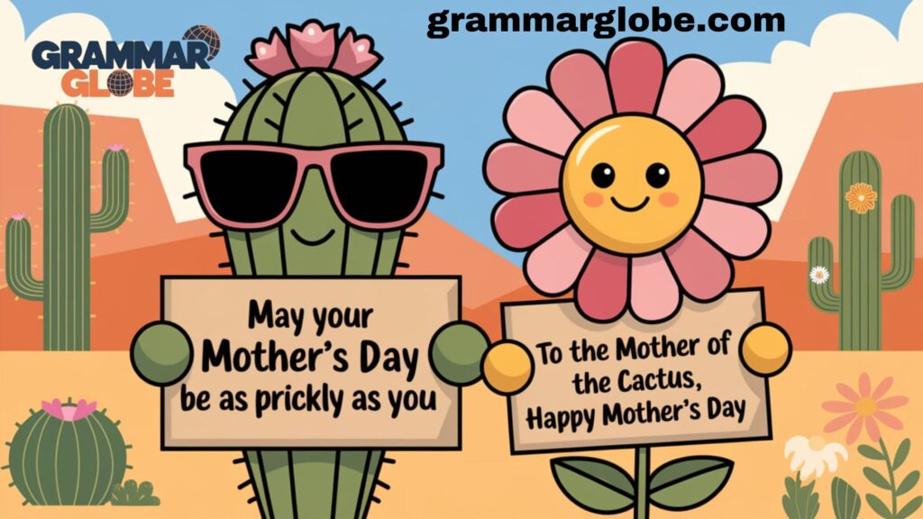 Cactus Puns for Mother’s Day