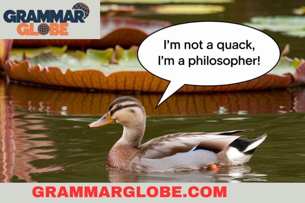 Duck Pun Captions for Social Media