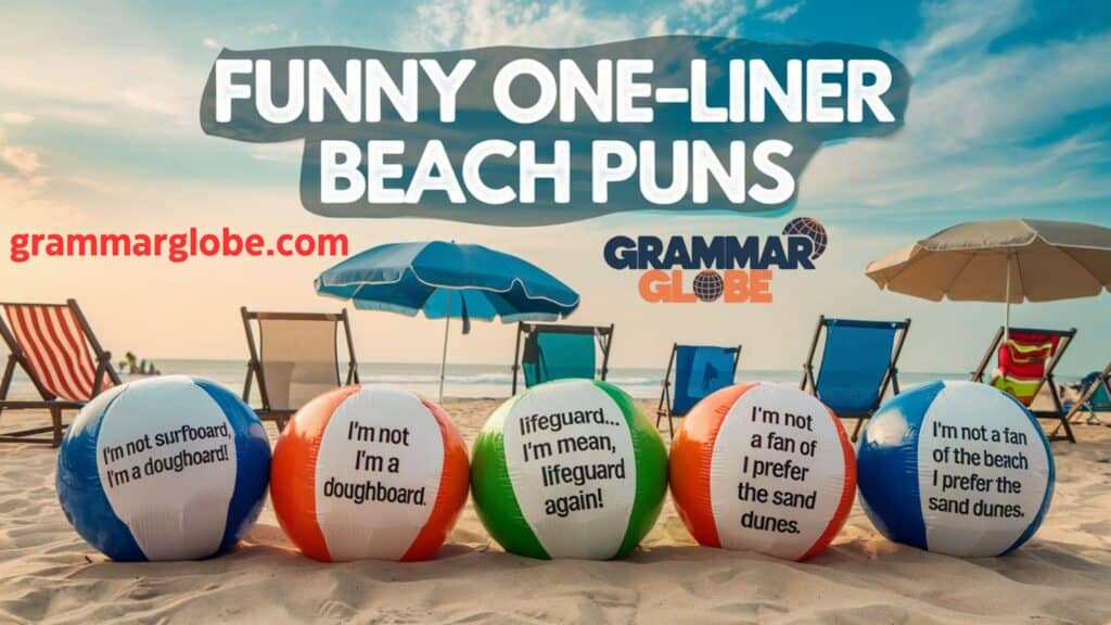 Funny One-Liner Beach Puns