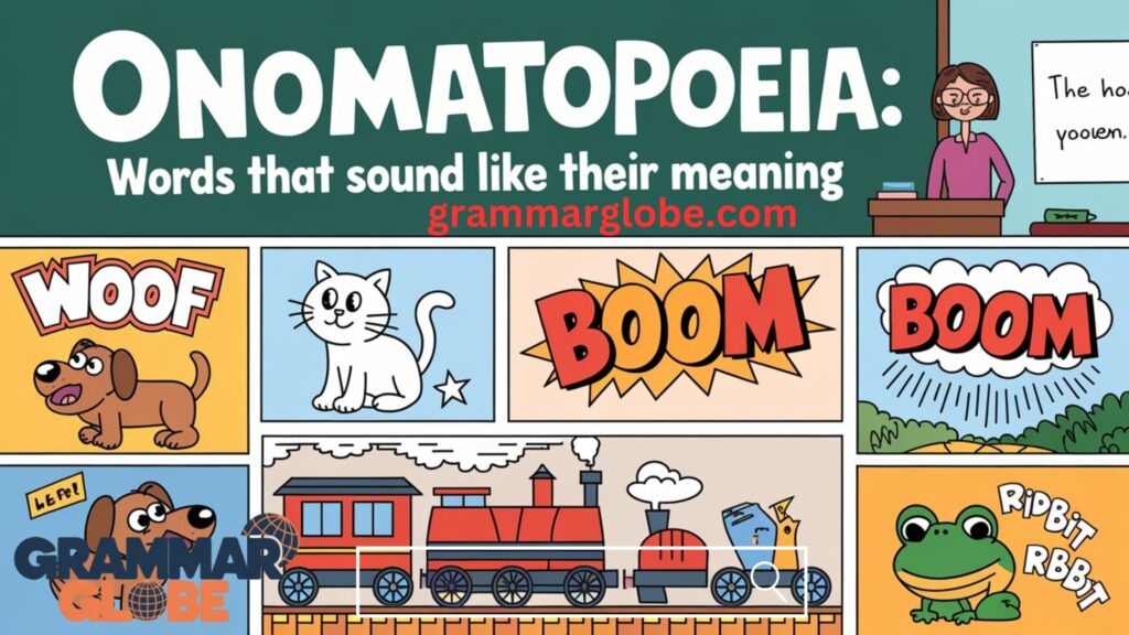 Onomatopoeia Words that Sound Like Their Meaning