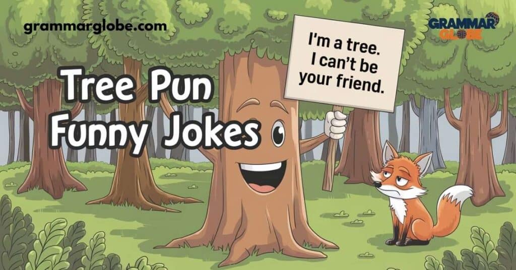 Tree Pun Funny Jokes