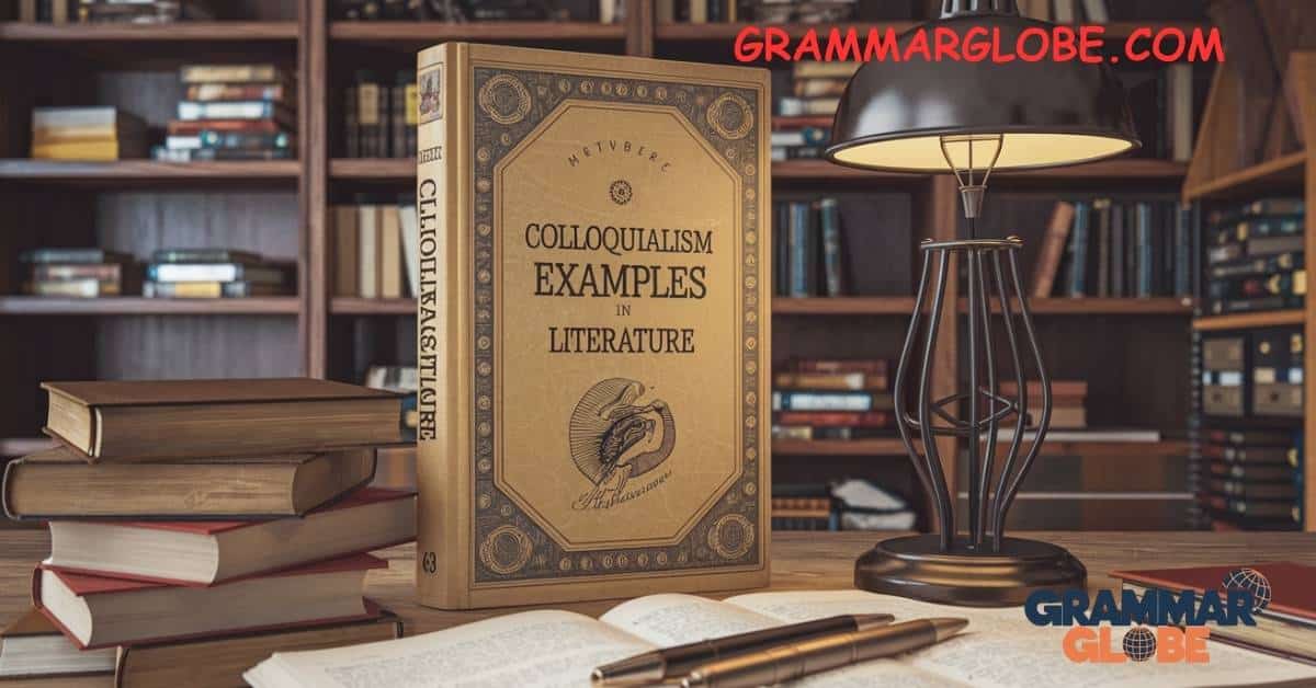 Colloquialism Examples In Literature