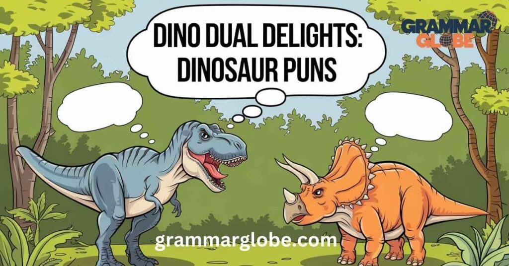 Dino Dual Delights: Dinosaur Puns