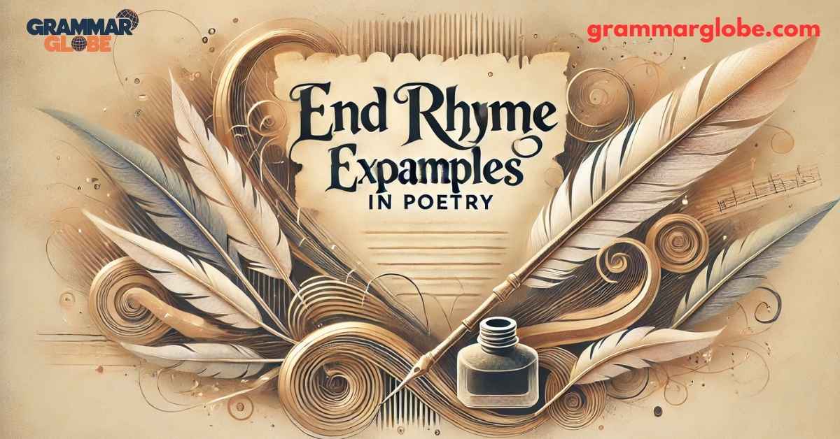 End Rhyme Examples in Poetry