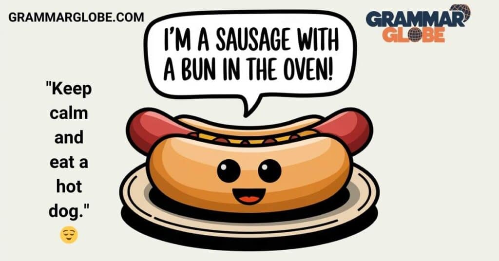 Funny Hot Dog captions