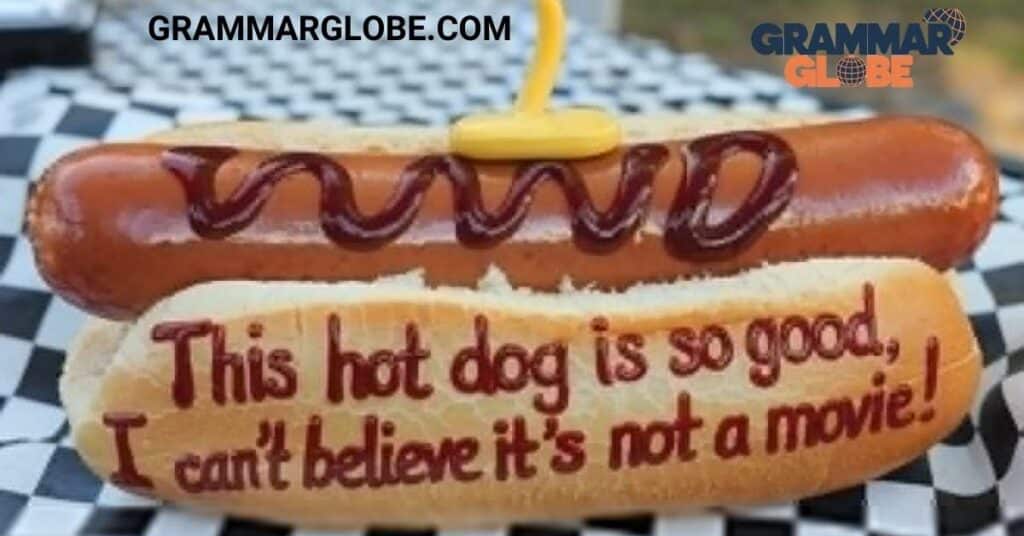 Hot Dog Funny puns for Instagram