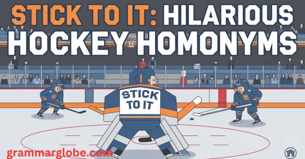 Stick to It: Hilarious Hockey Homonyms