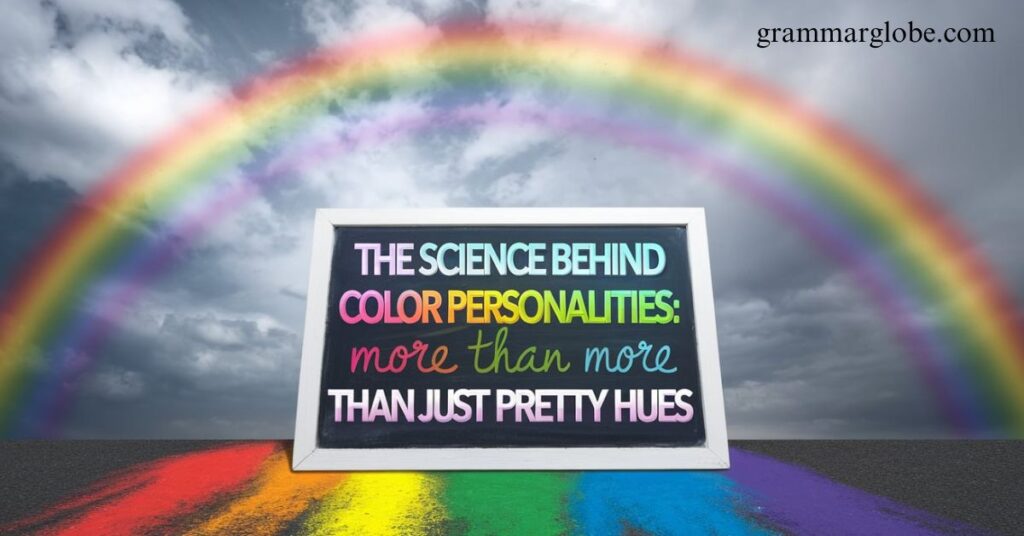 The Science Behind Color Personalities: personality test green blue red yellow