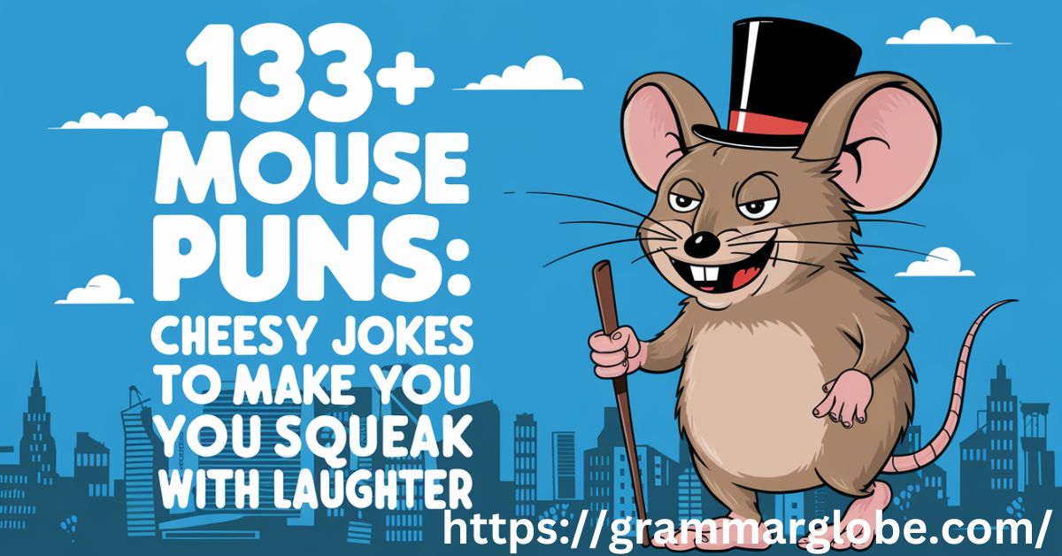 133+Mouse Puns: Cheesy Jokes to Make You Squeak with Laughter "