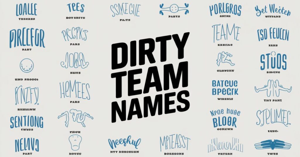 290+ Dirty Team Names That Will Shock and Amuse Your Crew