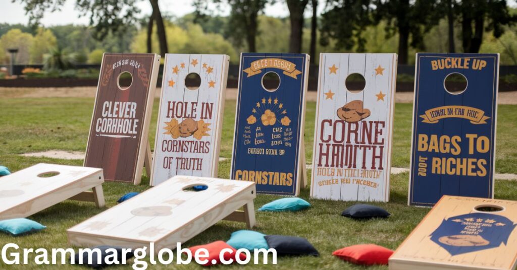 Clever Cornhole Team Names