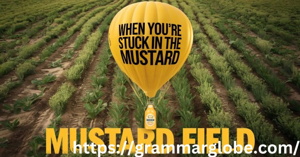 Creative Mustard Pun One-Liner
