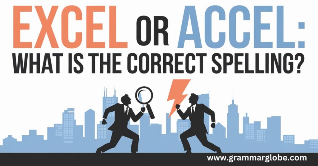 Excel or Accel: What is the Correct Spelling?