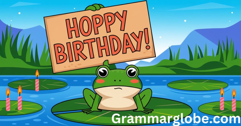 Frog Puns for Birthdays 