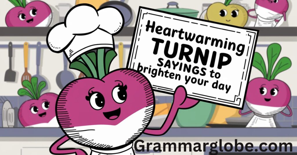 Heartwarming Turnip Sayings to Brighten Your Day 