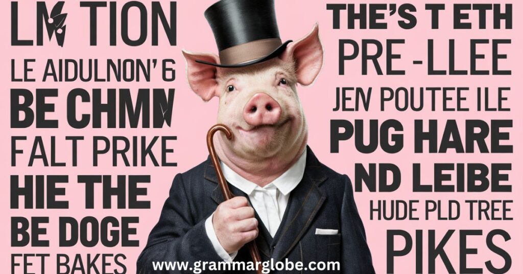 Pig puns names