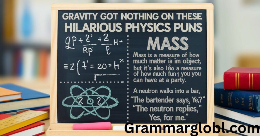 Proton Packed: Physics Puns That Are Dynamite 