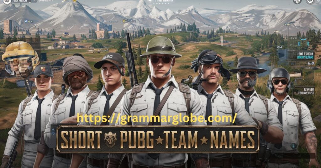 Short PUBG Team Names
