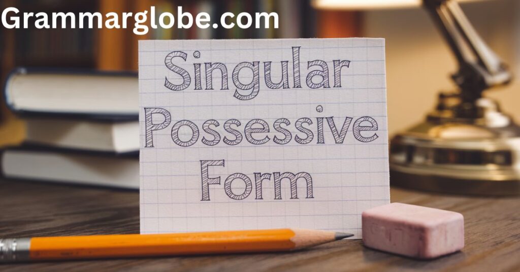 Singular Possessive Form