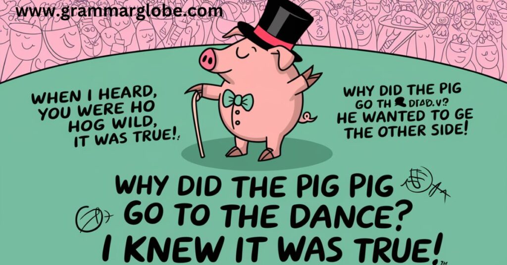 Swine and Dine: Pig Food Puns