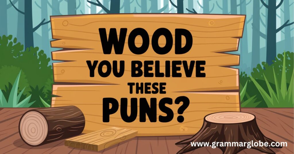 Wood You Believe These Puns?