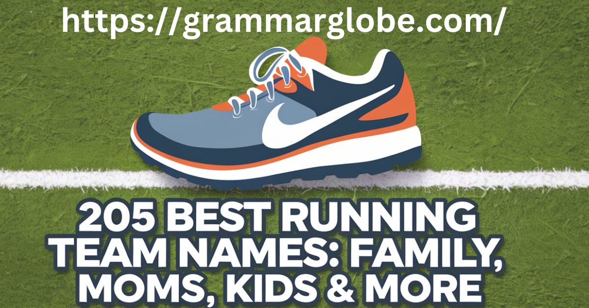 205 Best Running Team Names: Family, Moms, Kids & More