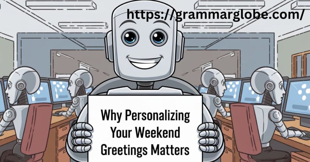 Why Personalizing Your Weekend Greetings Matters
