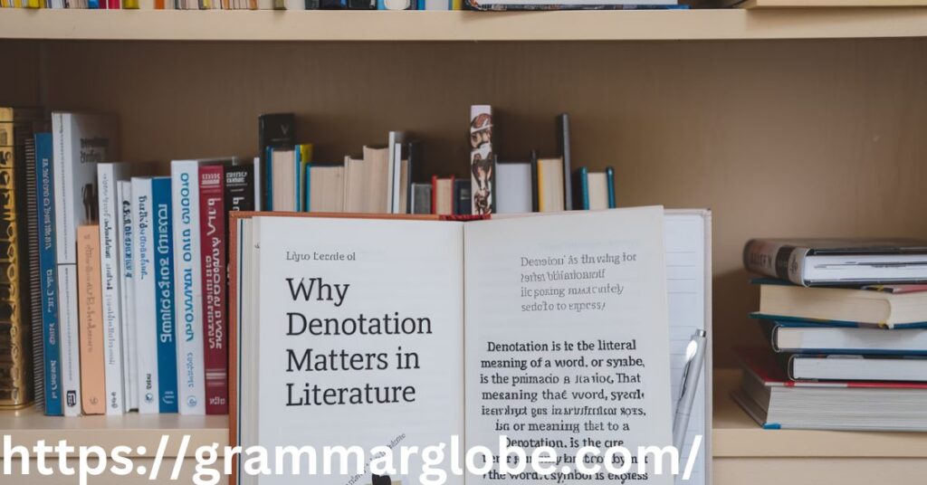 Why Denotation Matters in Literature
