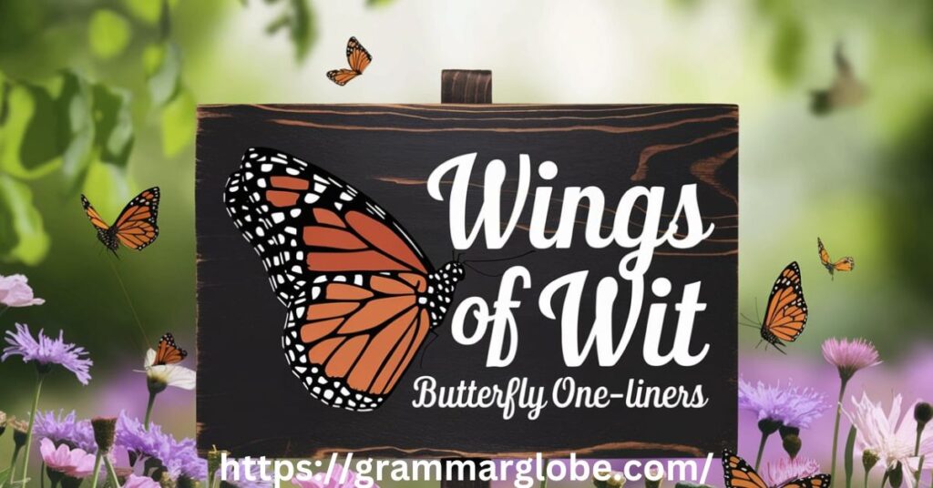 Wings of Wit: Butterfly One-Liners 