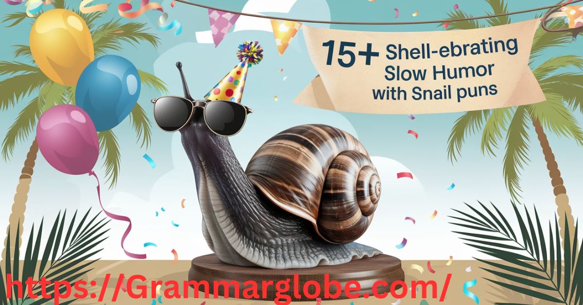 "153+Shell-ebrating Slow Humor With Snail Puns"