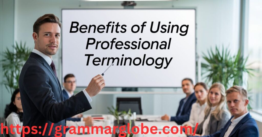 Benefits of Using Professional Terminology
