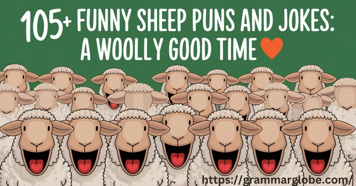 105+ Funny Sheep Puns And Jokes A Woolly Good Time