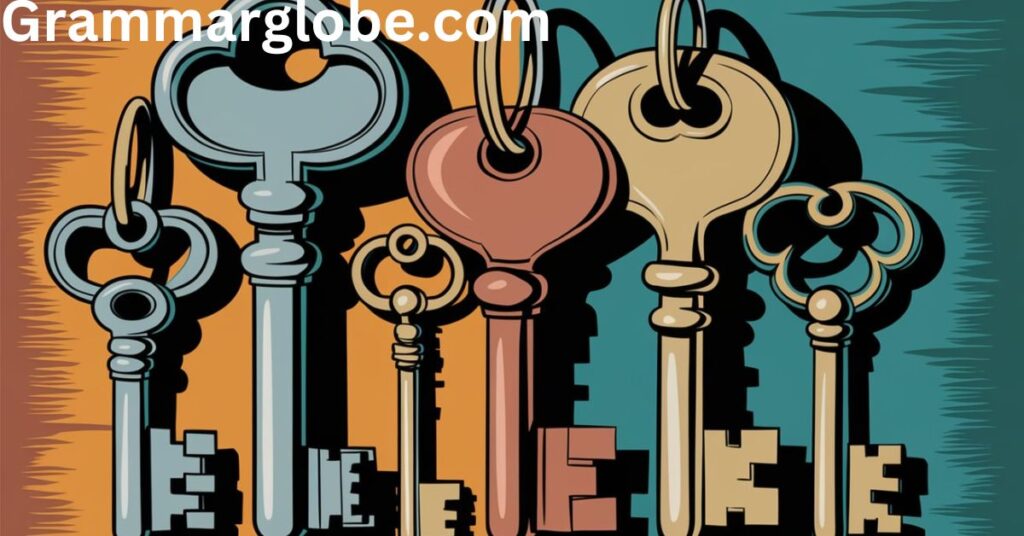 Different Groupings of Keys