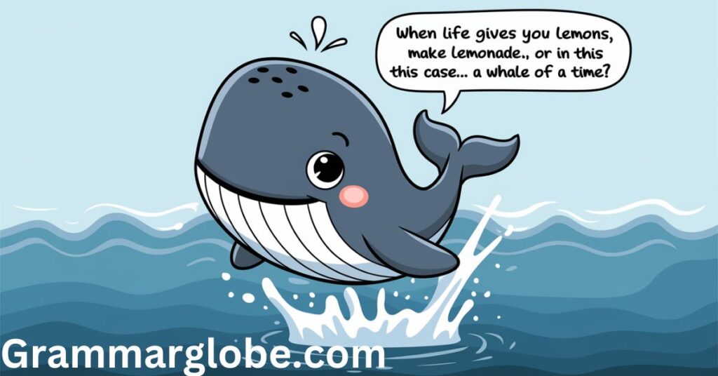 Cute Whale Puns