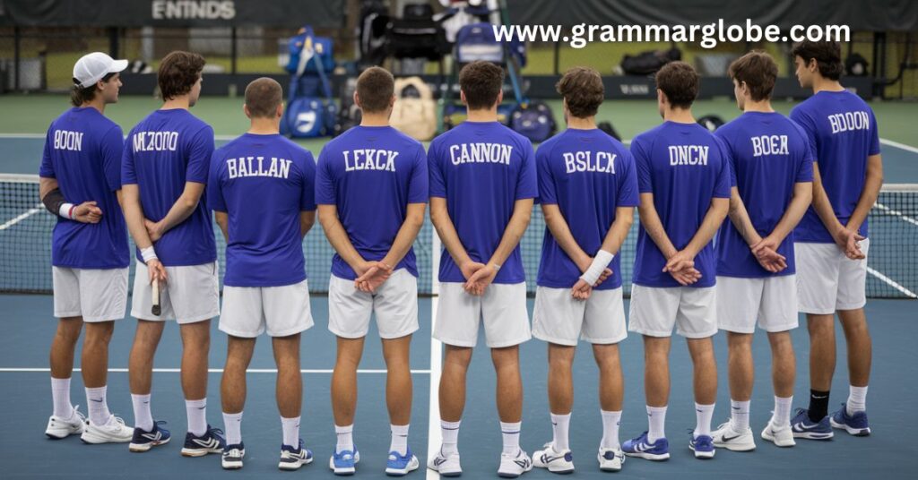 Good Tennis Team Names