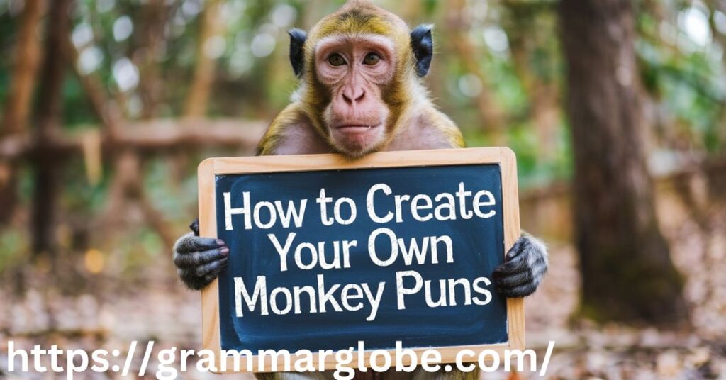 How to Create Your Own Monkey Puns
