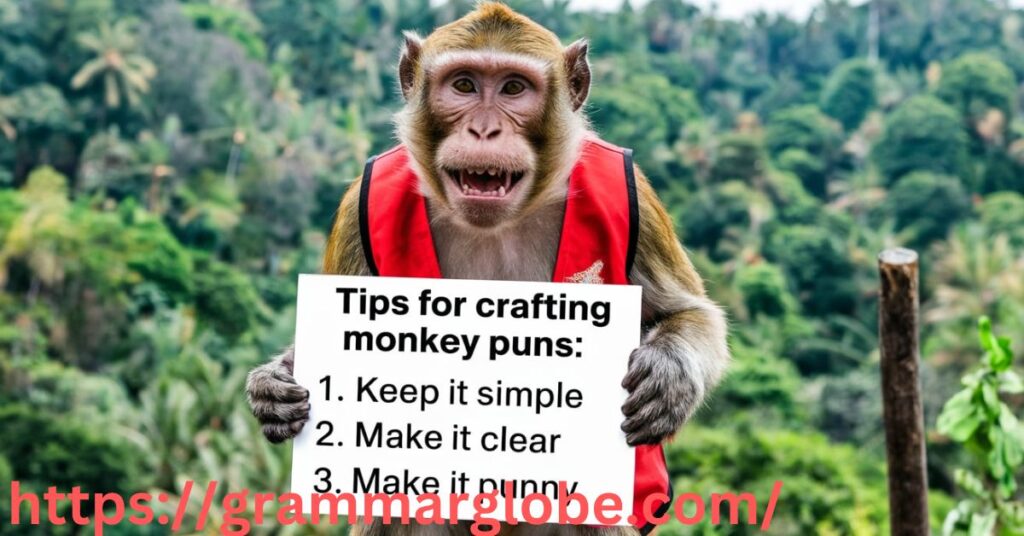 Tips for Crafting  Monkey Puns
