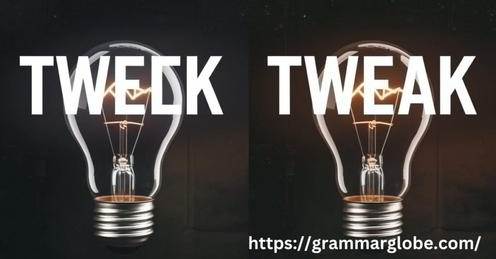 Tweek vs Tweak: Clarifying the Difference and Usage