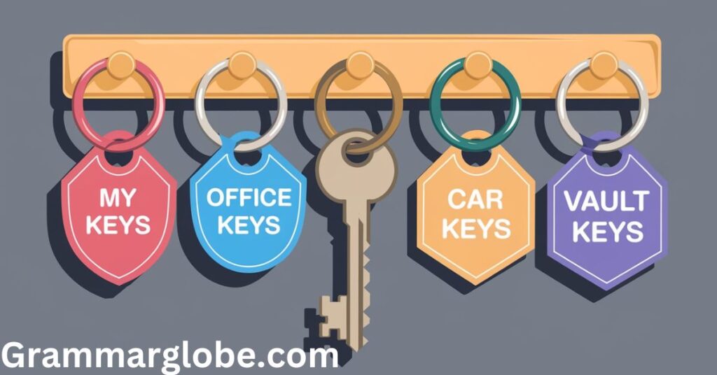 A Casual Way to Refer to Multiple Keys