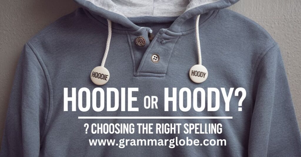 Hoodie or Hoody Choosing the Right Spelling