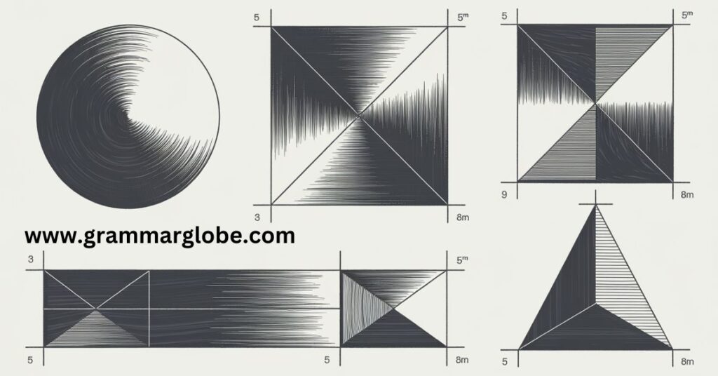 Shape Identification and Vocabulary: list of all types of shapes