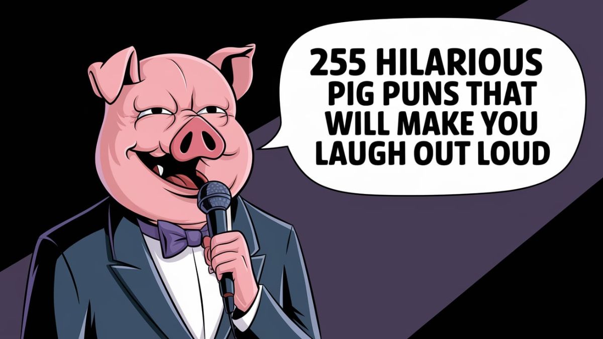 255 Hilarious Pig Puns That Will Make You Laugh Out Loud