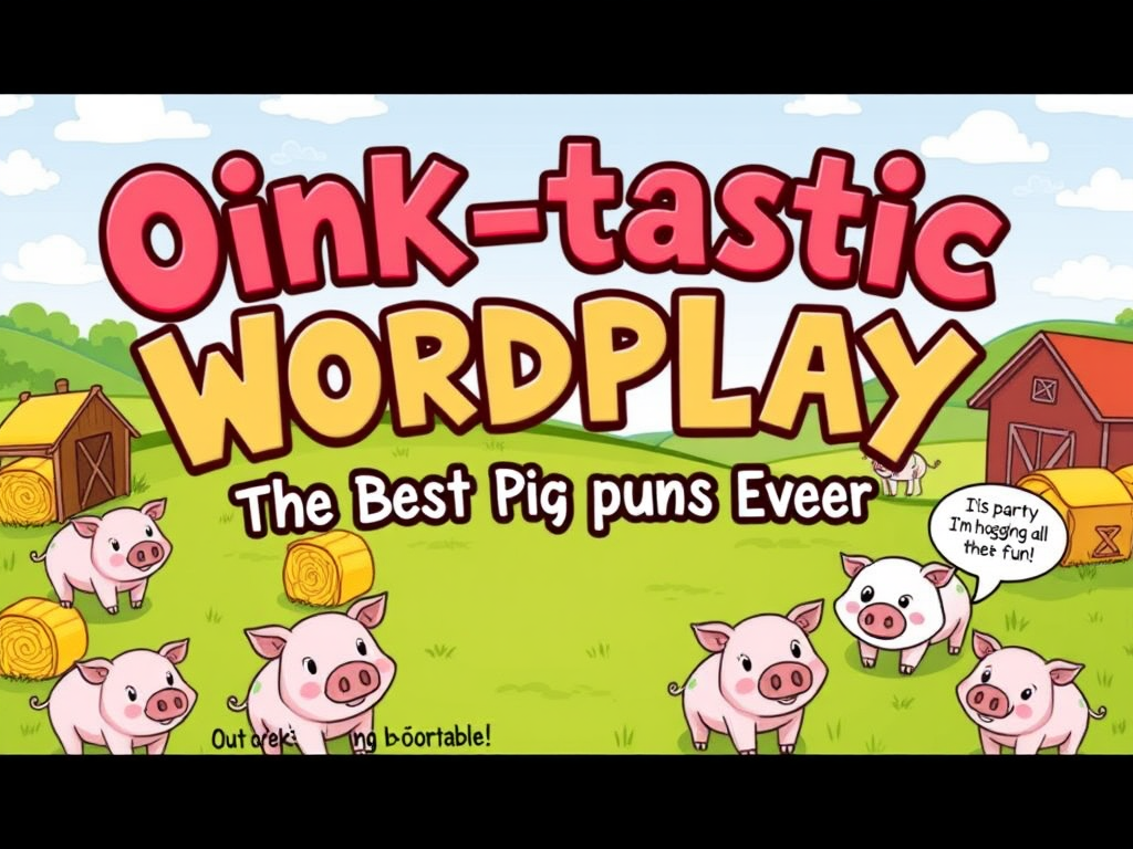 255 Hilarious Pig Puns That Will Make You Laugh Out Loud
