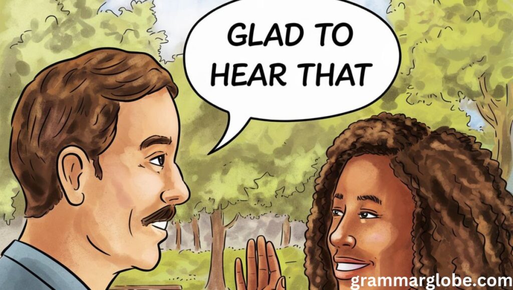 13 Other Ways to Say "Glad to Hear That" What a wonderful update